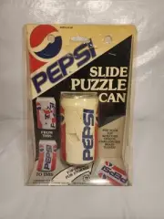 Pepsi Slide Puzzle Can Vintage Original Package Storage Box Broadway Toys