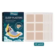 Sleep Plasters For Adults, Especially Strong Against Insomnia, Improved Set Of 42 Plasters, Sleep Aid For Men And Women, Sleep Aid, Gifts PU4835