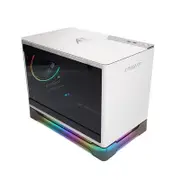 InWin A1 PRIME WHITE A1 Prime White Tempered Glass Mini-ITX Tower Case with 750W 80+ Gold PSU