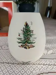 Spode Christmas tree Lithopane votive holder New In Box, Matte Finish