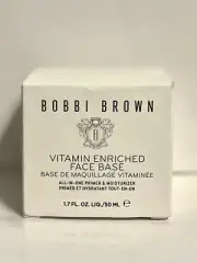 BOBBI BROWN VITAMIN ENRICHED FACE BASE Primer & Moisturizer 1.7oz NIB C