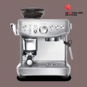 Breville Barista Express Impress Manual Espresso Machine with free coffee and...