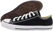 [CONVERSE ALL STAR] Converse Unisex Chuck Taylor All Star Low Top Sneaker Black Size: 9.5 Women/7.5 Men