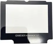 Replacement Glass Screen Lens Cover Protector Glass Mirror for Gameboy Advance SP GBA SP Black