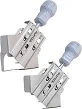 Frame Clamp - Picture Frame Clamp, Right Angle Clamps | 2 Upgraded Stainless Steel Right Angle Clamps, Woodworking Splicing Quick Fixed Photo Frame Clamps For Ensuring Corner Alignment