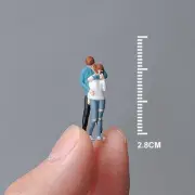 1/64 Scale Diorama Figure Miniature Scene Model Trains Doll House Decoration