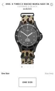 Timex X Wacko Maria NEW watch