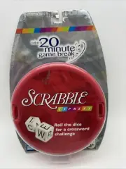 Scrabble Express by Parker Brothers / Hasbro Travel Dice Board Word Game NEW