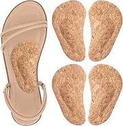 Dr. Foot's Arch Support Insoles for Flat Feet, Plantar Fasciitis, Relieve Pain for Women and Men, Cork