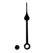New Replacement Tide Tidal Clock Hand Indicator And Pin - 80mm Black Metal Spade