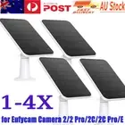 4W Solar Panels for Eufy Eufycam Cam 2/2C/2C Pro/ Pro Wall Mount +11.8FT Cable