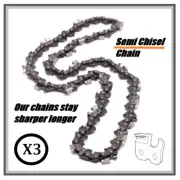 Chainsaw Chain Suit Echo CS-350T 12 Inch Bar (3 x Chains)