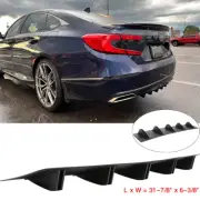 For Honda Accord Touring Rear Lip Lower Bumper Diffuser Shark Fin Spoiler Wing (for: Honda Civic)