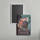 Microwave Massacre Mini Movie Poster Fridge Locker Magnet