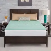 Ecozone 2 In. King Memory Foam Mattress Topper