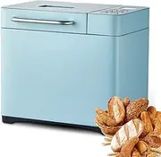 Electric Bread Maker, 19-in-1 Breadmaker Machine with 15 Hour Timer and 1000g Large Capacity, Bread Maker Machines with Power Off Memory Protection and Fruit Nuts Automatic Distribute
