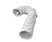 P14 25X90cm J-type Crawling Tunnel Funny Cat Toy Foldable Channel Pet Supplies