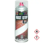 Rust Stop White Aluminum Semi Gloss Hochdeckendes Paint Spray 400ml