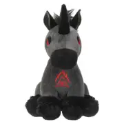 Pacific Giftware Hellion Collection Dark Unicorn Gothic Plush Cute Evil