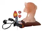 Himalayan Dolphin Crystal Salt Lamp Natural Night Light Rock Health