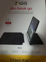 ZAGG Slim Book Go Ultra-Slim Keyboard & Detachable Case For 9.7-inch iPad
