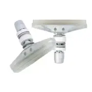 Kool Stop Flatland V Brake Pads — KSFLTCL / Threaded / Clear —AUS STOCK— Shoe