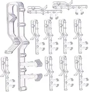 CORHAD Valance Clips for Blinds Blind Valance Replacement Vertical Clip Set Plastic Window Hardware Accessories