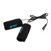 1 Pair Motorcycle Heated Grips USB Electric Hot Bicycle Motorbike Motorcross