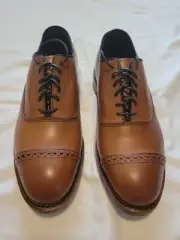 Allen Edmonds Fifth Avenue Walnut Size 7 EEE NIB MSRP $395