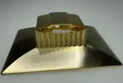 New Golden Hour Clock Gold Base