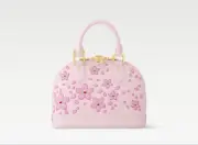 Louis Vuitton Takashi Murakami Alma BB M13104 Hand Shoulder Bag Cheeky Pink Auth