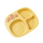Bpa-free Cutlery Set for Children Meals Cute Radish Design Kids Compartment