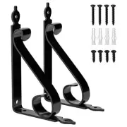 Decorative Shelf Brackets,Wall Mounted Floating Shelf Bracket for DIY Open