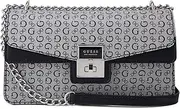 [GUESS] MOONSTONE Crossbody Bag Flap, Women's BLA, BLA, Free Size