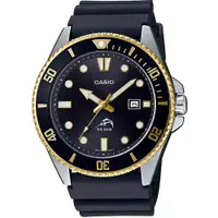 在飛比找蝦皮商城優惠-【CASIO】卡西歐 槍魚黑水鬼 MDV-106G-1A 原