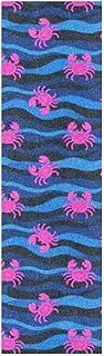 Amooorous Cute Animal Fluorescent Crab Grip Tape roll Skateboard Grippy Scooter Grips Tape Non Slip Grip Tape Cruiser Board 33×9 Inch