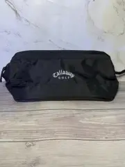 Callaway Golf Valuables Bag Keys Balls Money Accessories Black Gray 10x4x4