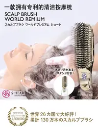 在飛比找露天拍賣優惠-梳子日本MTG Scalp Brush S HEART S頭