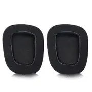 2-pack Black Gel Earpads for Logitech G633 / G933 Headsets