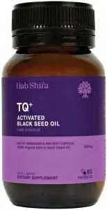 HAB SHIFA TQ+ Ultra Strength Black Seed Oil Cold Pressed 60c