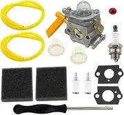 Carburetor Carburettor Tool Kit for Ruixing Homelite HB26B/VB Ryobi RBL26B RBV26G Air Filter Fuel Line Spark Plug AU
