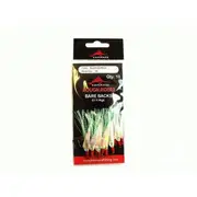 Rough Rider Flasher Circle Hooks 1/0 Sparkling White 10 Hooks