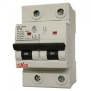100AMP - 2 Pole 10ka MCB - Circuit Breaker (27mm Width) - D Curve Free Shipping