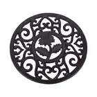 Round Cast Iron Teapot Trivet Tea Set Accessories for Countertop Household