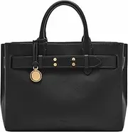 [FOSSIL] Women's Black Leather Gilmore Handbag