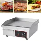 Griddle Flat Top Countertop Griddle Grill Stainless Steel Hot Plate Stove New