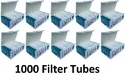 1000pcs Dark Horse SLIM Menthol Cigarette Tobacco Tubes Filter Plugs 10 x Pk100