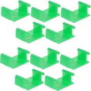 Vaguelly Sturdy Train Track Connectors 10 Pack for Boys and Girls' Imaginative Play Plastic Simulation Track Connectors