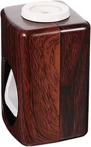 MERRYHAPY Automatic Squeezer for Toothpaste Sticky Wall Mount Dispenser Wood Grain Saving Dust-resistant Bathroom Accessory