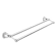 Stylus 760mm Chrome Venecia Double Towel Rail